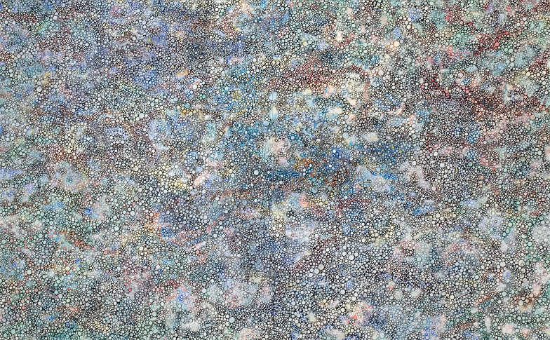 L'Olam Va'ed  40"x60" acrylic/ink/board